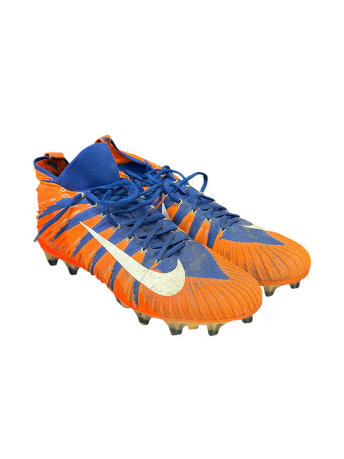 Vist Large View of Product Image Which is Used Nike Adult FB Cleats Orange Senior 14