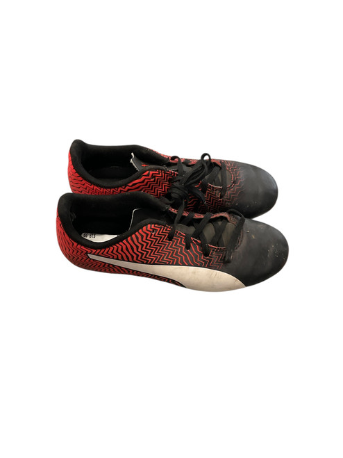 Vist Large View of Product Image Which is Used Puma Soccer Cleats Red Junior 02