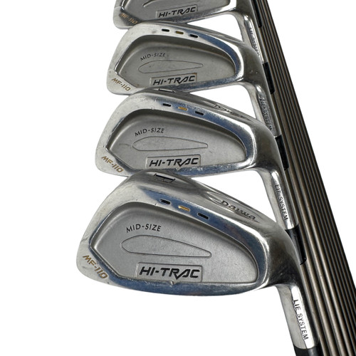 Vist Large View of Product Image Which is Used Daiwa HI-TRAC MF-110 Men's RH Iron Set 2I-PW Stiff Flex Graphite Shaft