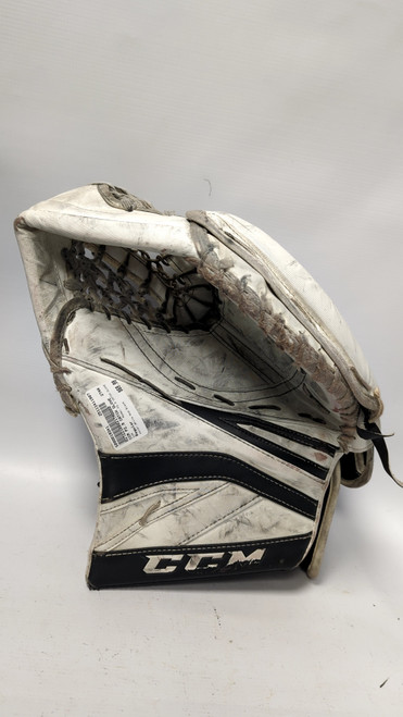 Vist Large View of Product Image Which is Used CCM P2.9 CATCH GLOVE Senior Goalie Catcher White And Black