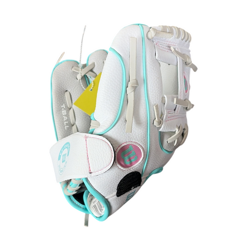 Vist Large View of Product Image Which is Used Wilson A200 Softball Glove Left Hand Throw White 10"