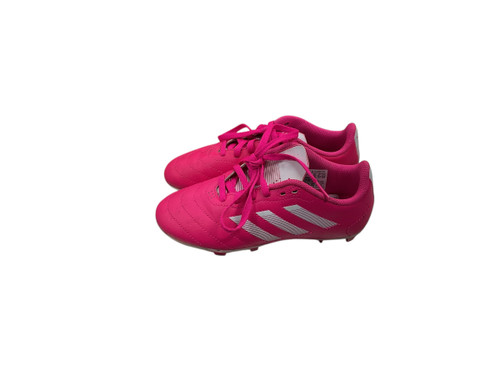 Vist Large View of Product Image Which is Used Adidas Soccer Cleats Pink Junior 02
