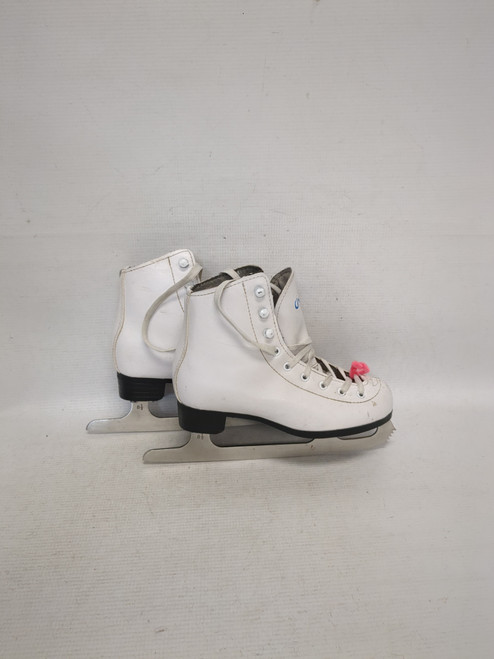 Vist Large View of Product Image Which is Used Victoria Sport DREAM Girls Figure Skate White Junior 03
