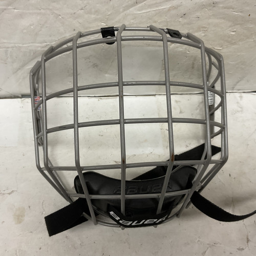 Vist Large View of Product Image Which is Used Bauer PROFILE I Hockey Wire Mask Silver SM