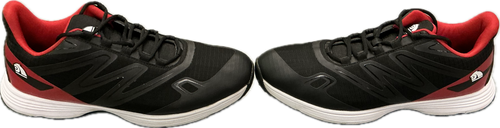 Vist Large View of Product Image Which is Used Mens Golf Shoes Black Senior 10.5