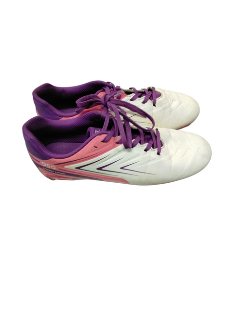 Vist Large View of Product Image Which is Used DSG Soccer Cleats White Senior 6