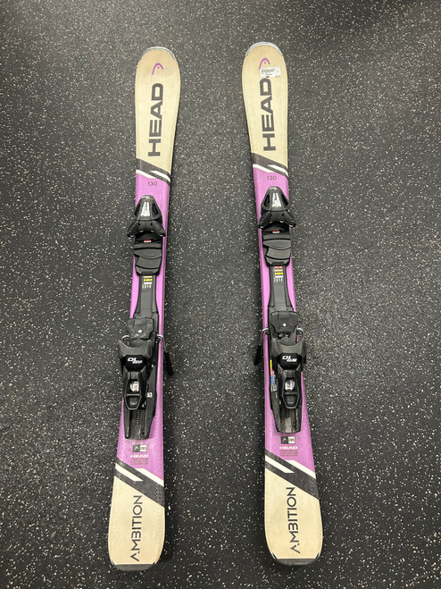 Vist Large View of Product Image Which is Used Head AMBITION Womens DH Ski/Binding Purple 135 cm