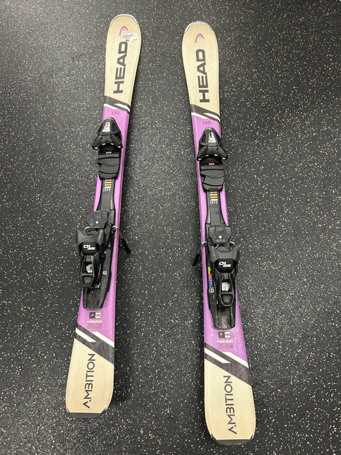 Vist Large View of Product Image Which is Used Head AMBITION Womens DH Ski/Binding Purple 135 cm
