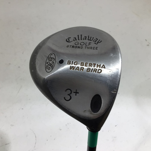 Vist Large View of Product Image Which is Used Callaway BIG BERTHA WARBIRD STRON THREE WOOD Mens Fairway Wood RH 3 Wood