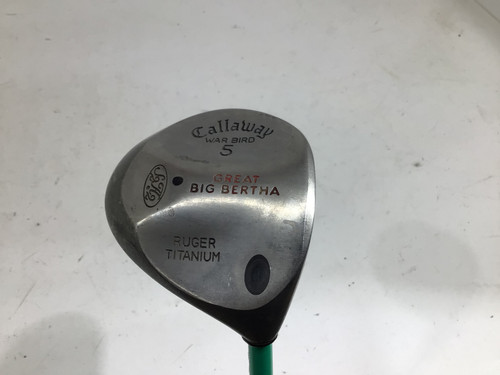 Vist Large View of Product Image Which is Used Callaway GREAT BIG BERTHA WARBIRD 5 WOOD Mens Fairway Wood RH 5 Wood
