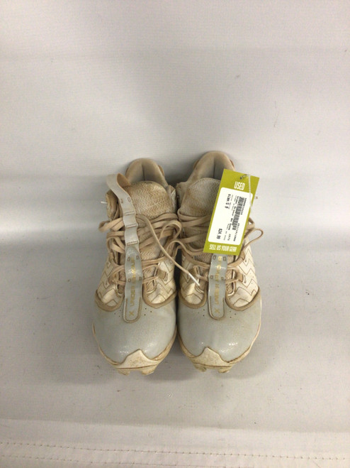 Vist Large View of Product Image Which is Used Under Armour BH SHOW BB/SB Cleats White Senior 9