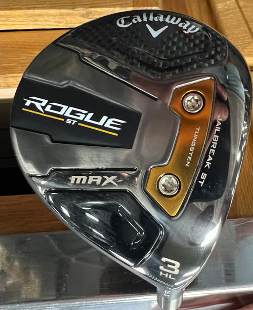 Vist Large View of Product Image Which is Used Callaway ROGUE MAX Mens Fairway Wood RH 3 Wood