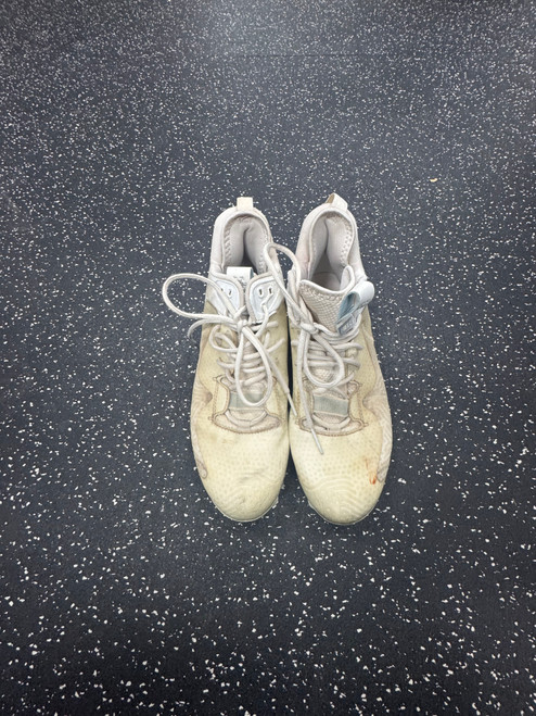 Vist Large View of Product Image Which is Used New Balance FREEZE LAX Cleats Mens White Senior 10