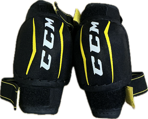 Vist Large View of Product Image Which is Used CCM TACKS 3092 Youth Elbow Pads Black LG
