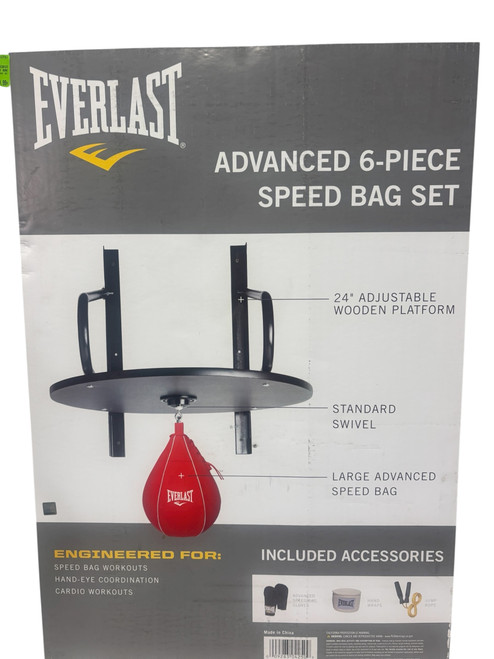 Vist Large View of Product Image Which is New Everlast Advanced 6-PIECE SPEED BAG SET