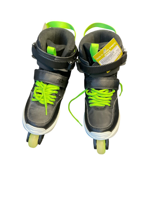 Vist Large View of Product Image Which is Used Rollerblade ROLLERBLADE NJR SZ 5.5 INLINE SKATES Senior Rec Fitness Skates Black Senior 5.5