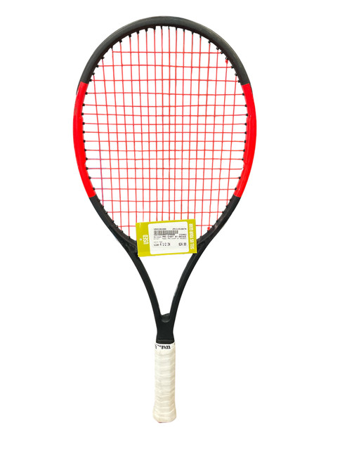 Vist Large View of Product Image Which is Used Wilson PRO STAFF 97 RACQUET Adult Tennis Racquet Red 4 1/2"