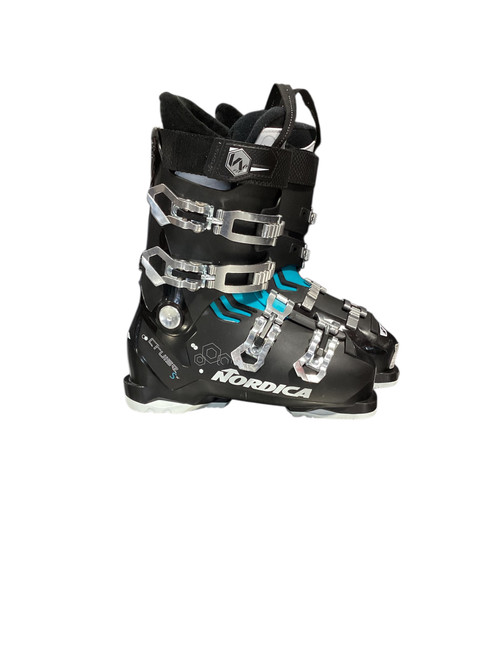 Vist Large View of Product Image Which is Used Nordica CRUISE S Womens DH Ski Boot Black 245 MP - M06.5 - W07.5