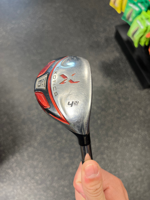 Vist Large View of Product Image Which is Used EXOTICS XCG 3 Mens Hybrid Club RH 4 Hybrid