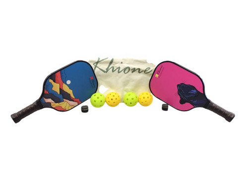 Vist Large View of Product Image Which is NEW KHIONE PICKLE BALL SETS