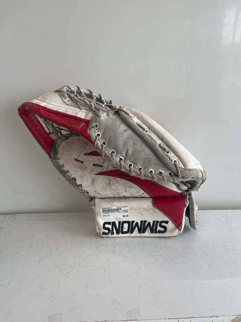 Vist Large View of Product Image Which is Used SIMMONS Inter Goalie Catcher White