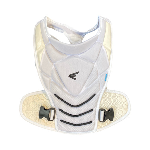 Vist Large View of Product Image Which is Used Easton ADULT Catchers Leg Guards White Adult