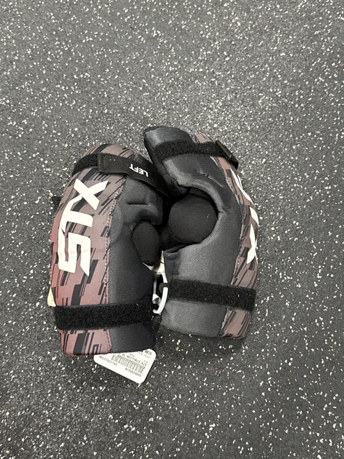 Vist Large View of Product Image Which is Used STX STALLION 75 ELS MD Lacrosse Arm Pads/Guards Black MD