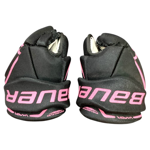 Vist Large View of Product Image Which is Used Bauer XEDGE Youth Gloves None 9"