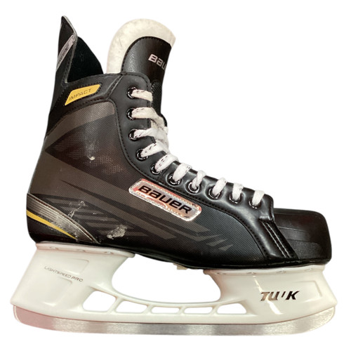 Vist Large View of Product Image Which is Used Bauer IMPACT Senior Hockey Skate Senior 12