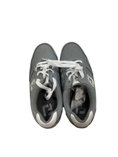 Vist Large View of Product Image Which is Used Foot Joy Womens Golf Shoes Grey Senior 6