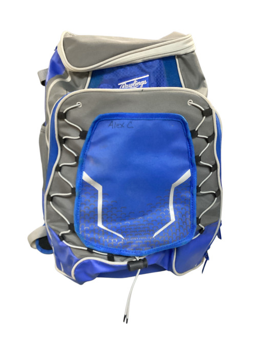 Vist Large View of Product Image Which is Used Rawlings IMPULSE BACKPACK BB/SB Player Carry Bag Royal Blue