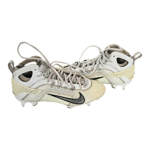 Vist Large View of Product Image Which is Used Nike LAX Cleats Mens White Senior 7