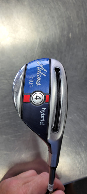 Vist Large View of Product Image Which is Used Adams Golf 2015 BLUE Mens Hybrid Club RH 4 Hybrid