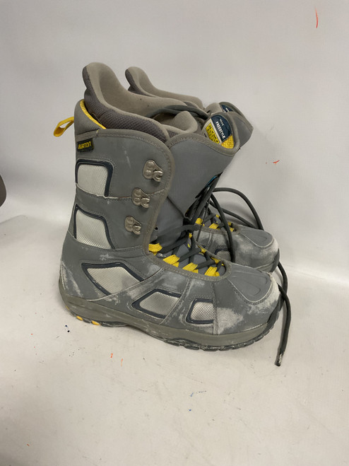 Vist Large View of Product Image Which is Used Burton FREESTYLE Mens Snowboard Boots Grey Senior 9