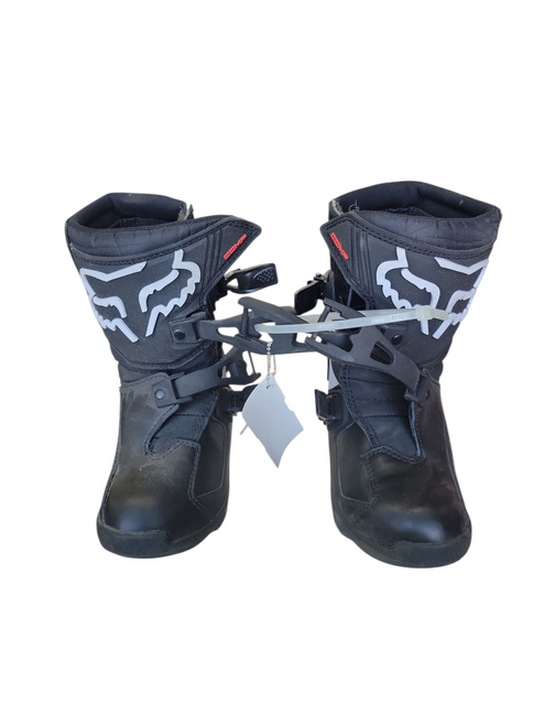 Vist Large View of Product Image Which is Used Fox COMP YTH BOOTS Junior Boots Black Youth 12.0
