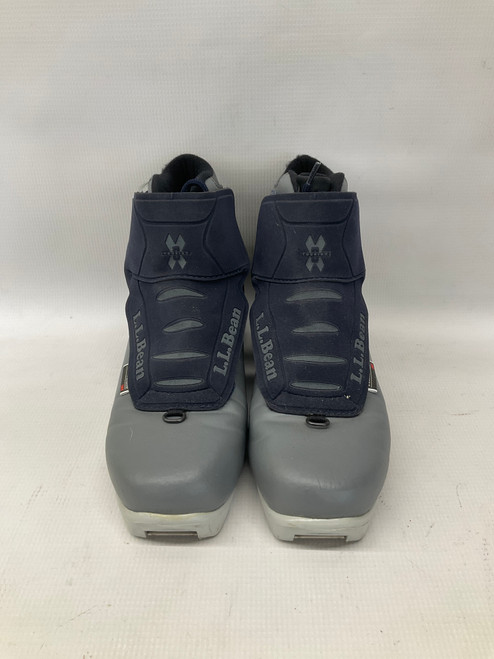 Vist Large View of Product Image Which is Used L.L. Bean Mens NNN XC Ski Boots Navy Blue M 08 / W 08.5-09