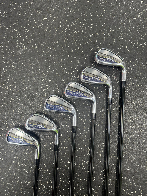 Vist Large View of Product Image Which is Used Callaway PARADYM X Mens Iron Set RH 5I-SW