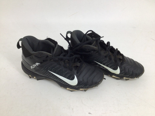 Vist Large View of Product Image Which is Used Nike ALPHA FASTLEX SHARK JR 4 BB CLEATS BB/SB Cleats Black Junior 04