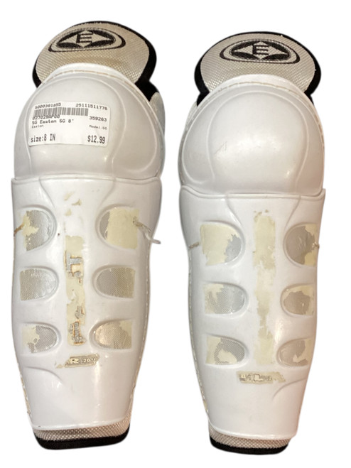 Vist Large View of Product Image Which is Used Easton SG Youth Shin Guards None 8"