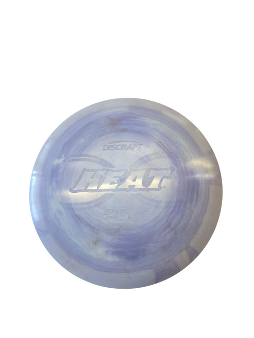 Vist Large View of Product Image Which is Used Discraft HEAT ESPFLX Disc Golf Driver Purple