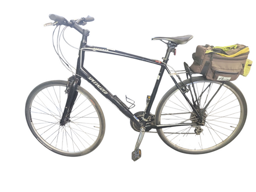 Vist Large View of Product Image Which is Used Specialized 2003 SIRRUS Hybrid/City Bike Mens Black 59-60cm - XL Frame