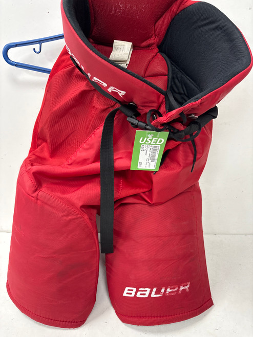 Vist Large View of Product Image Which is Used Bauer VAPOR X60 Senior Pant Red MD