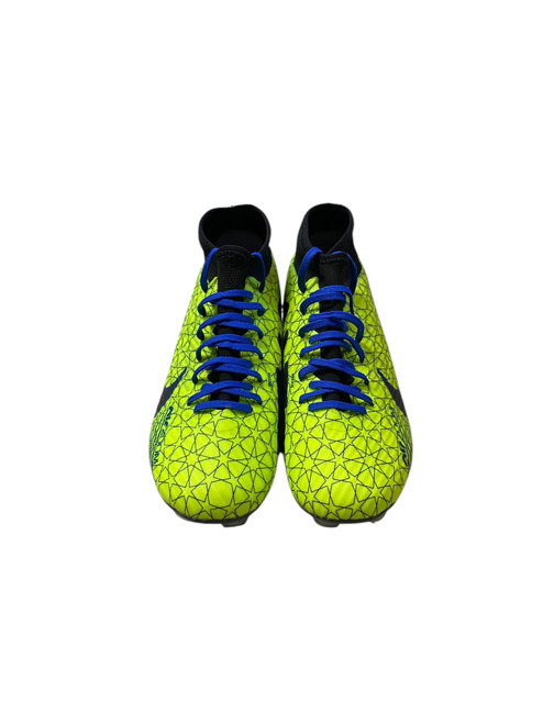 Vist Large View of Product Image Which is Used Air Soccer Cleats Black Youth 06.0