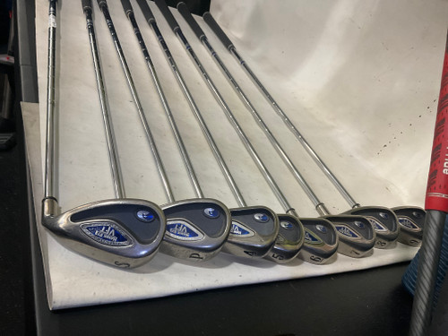 Vist Large View of Product Image Which is Used Callaway HAWK EYE VFT Mens Iron Set LH 4I-SW