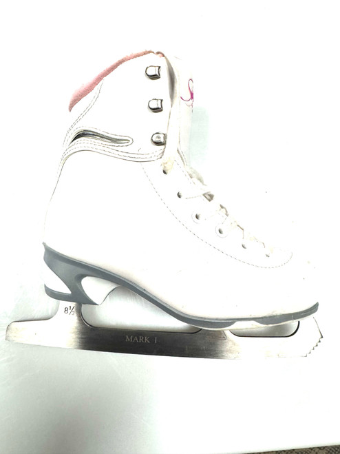 Vist Large View of Product Image Which is Used Jackson SOFT SKATE Girls Figure Skate White Junior 02