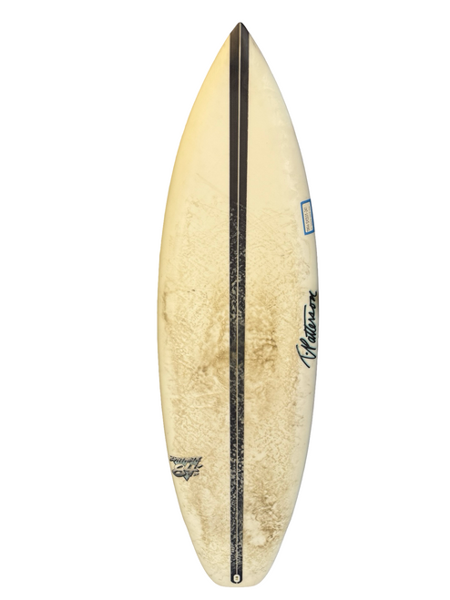 Vist Large View of Product Image Which is Used T. Patterson Synthetic 84 Surfboard 5Ft 11In