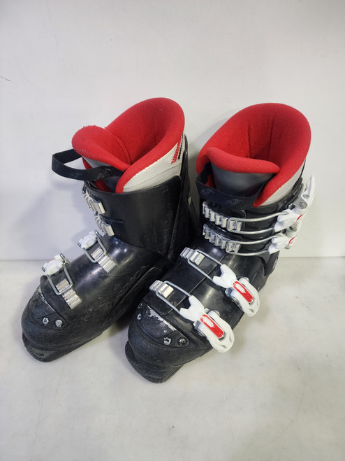 Vist Large View of Product Image Which is Used Nordica GP TJ Boys DH Ski Boot Black 215 MP - J03