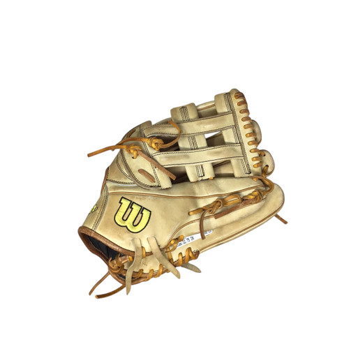 Vist Large View of Product Image Which is Used Wilson A2000 BB/SB Glove RH Throw Brown 12 3/4"