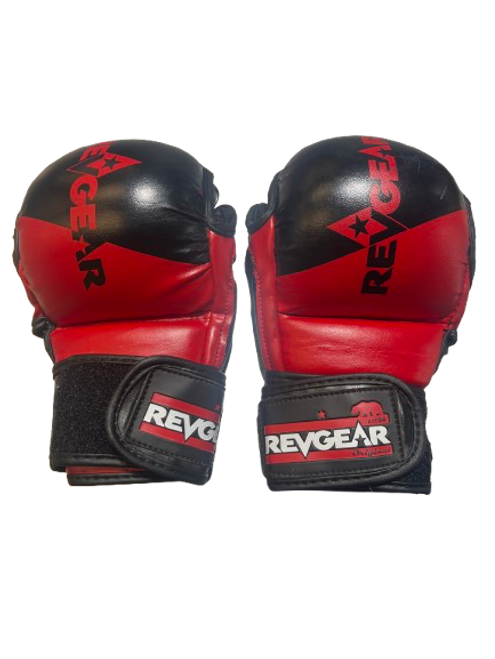Vist Large View of Product Image Which is Used RevGear Martial Arts Gloves Black And Red SM