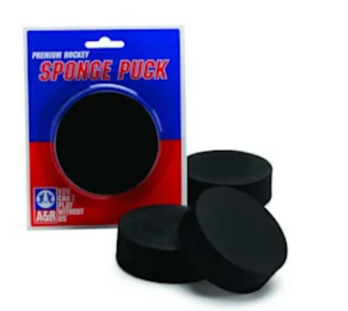 Vist Large View of Product Image Which is New SPONGE PUCK - BLACK